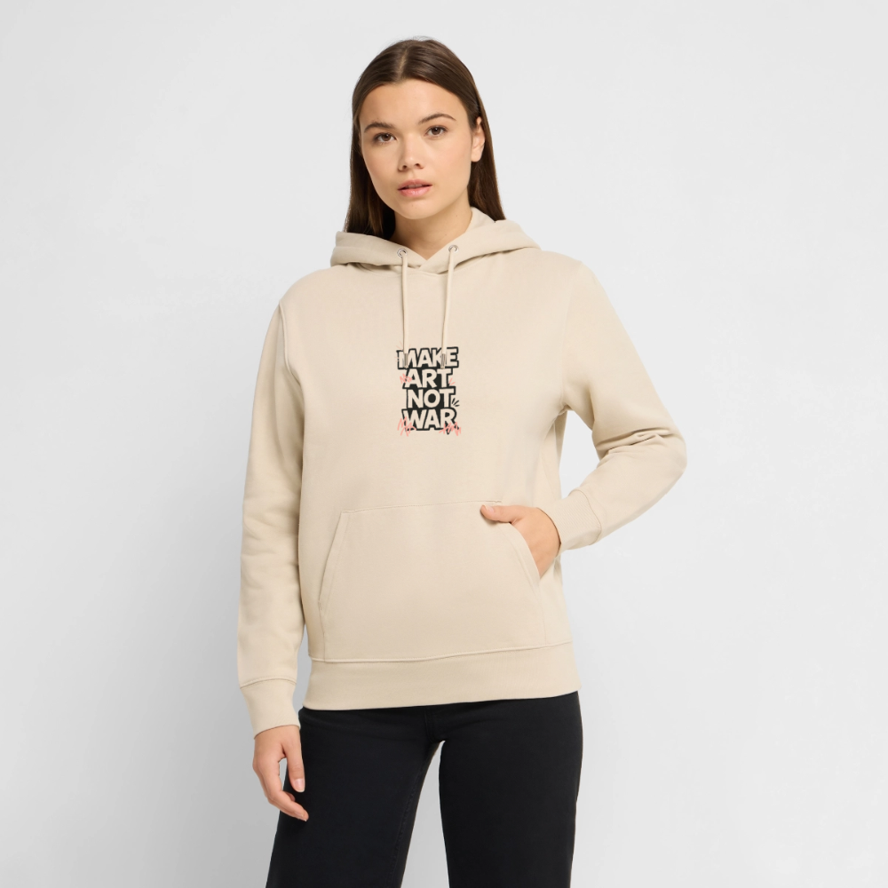 Unisex Bio-Hoodie - Make Art Not War  view 5