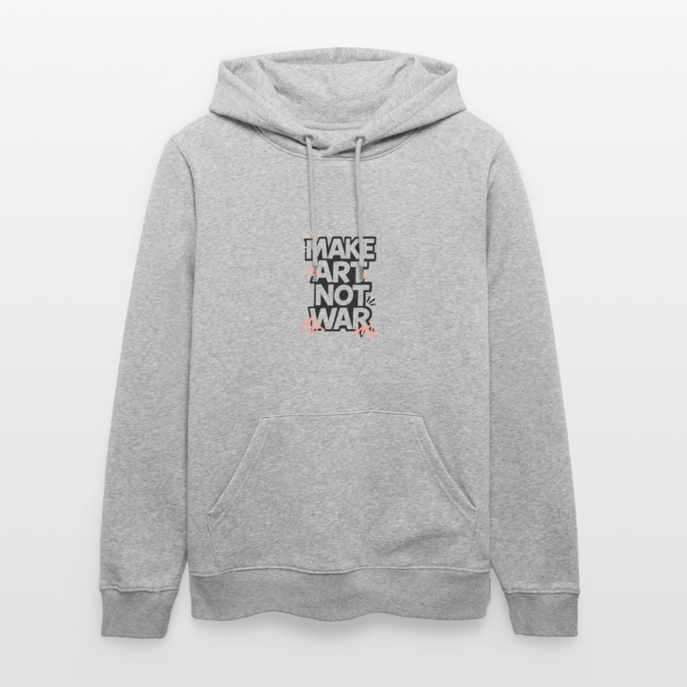 Unisex Bio-Hoodie - Make Art Not War  view 2