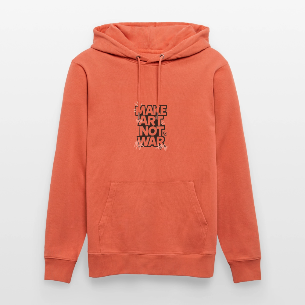 Unisex Bio-Hoodie - Make Art Not War  view 2