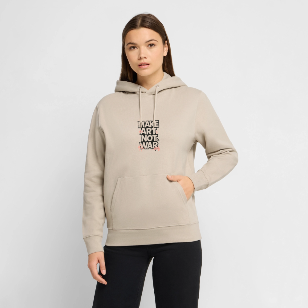 Unisex Bio-Hoodie - Make Art Not War  view 5