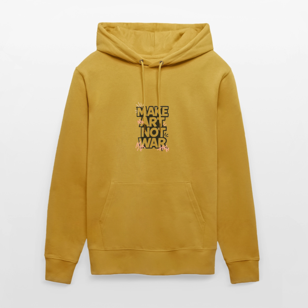 Unisex Bio-Hoodie - Make Art Not War  view 3
