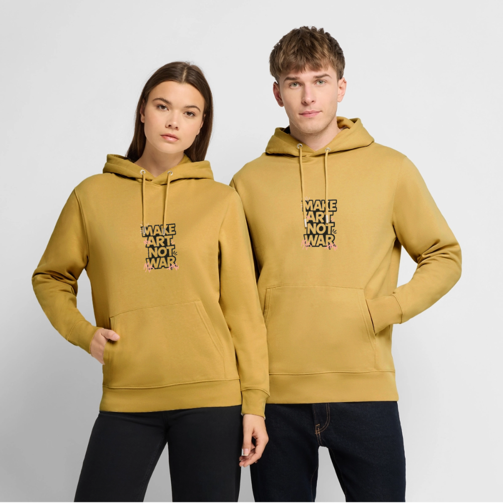 Unisex Bio-Hoodie - Make Art Not War  view 2