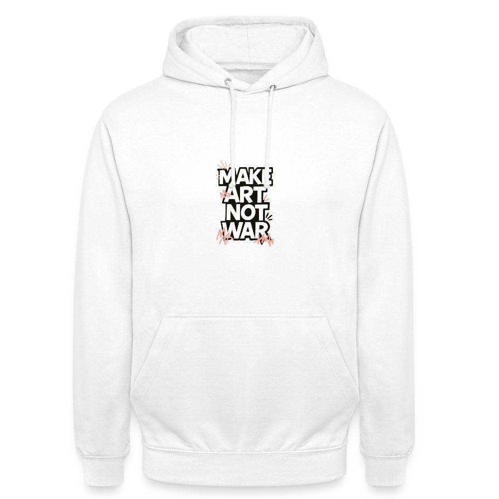 Organic Relaxed Crew Neck - Make Art Not War view 1
