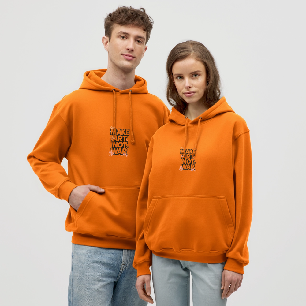 Organic Relaxed Crew Neck - Make Art Not War view 2