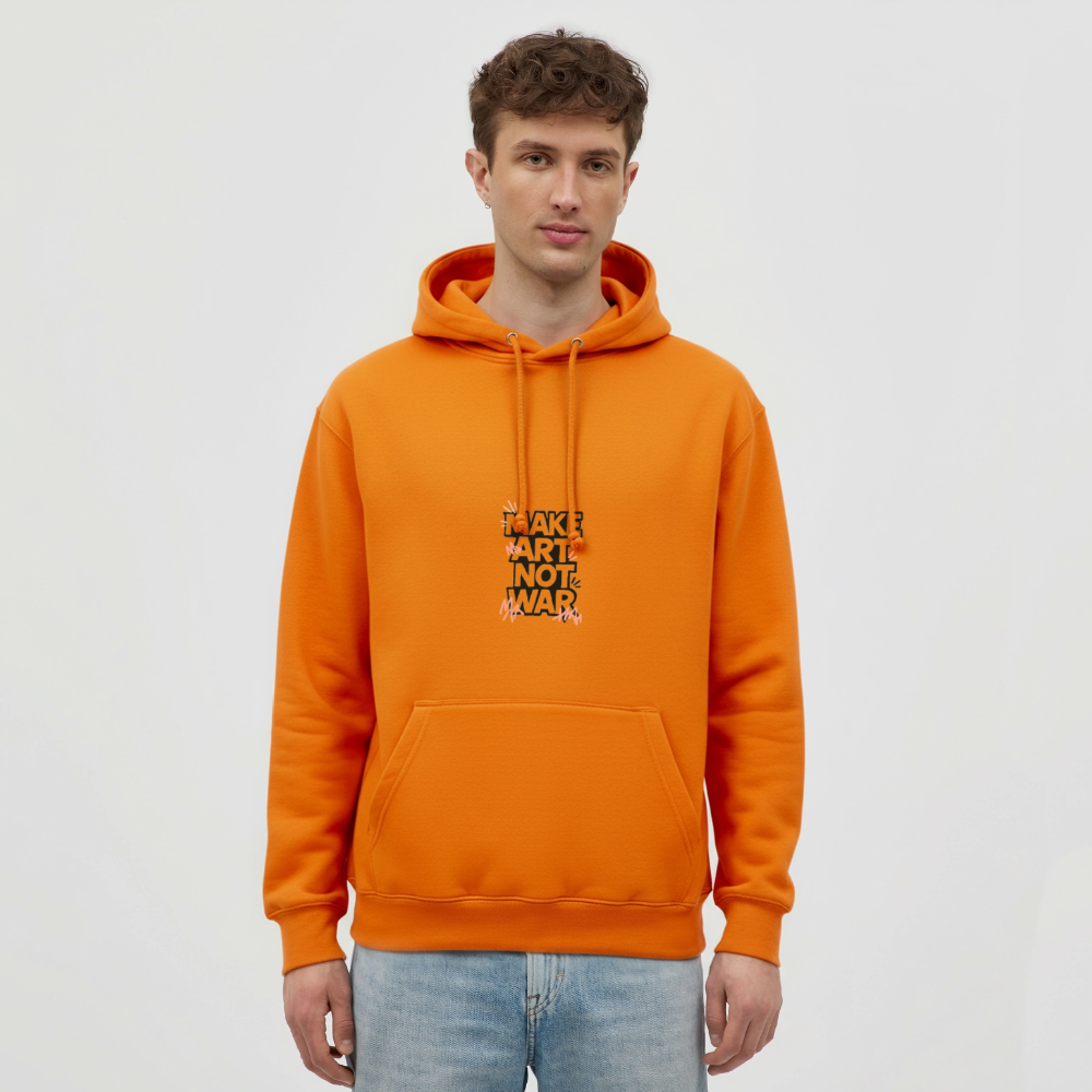 Organic Relaxed Crew Neck - Make Art Not War view 3