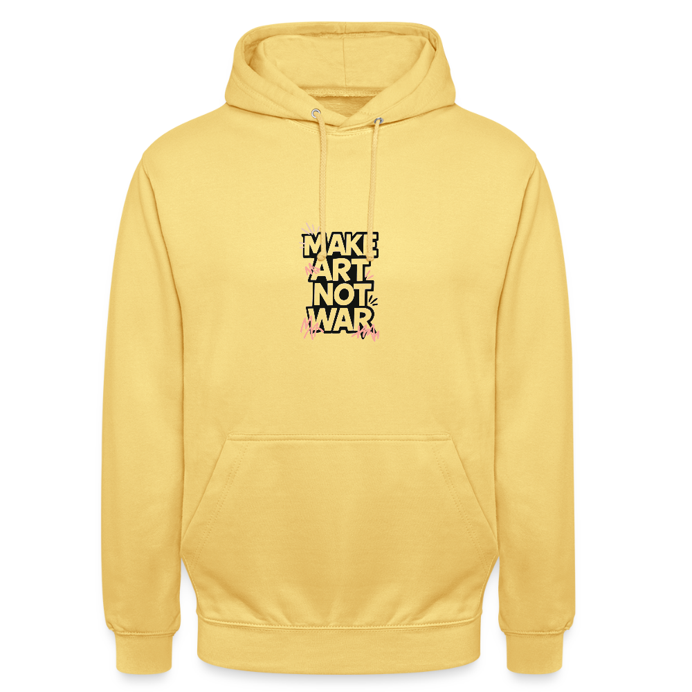 Organic Relaxed Crew Neck - Make Art Not War view 1