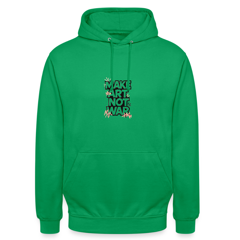 Organic Relaxed Crew Neck - Make Art Not War view 1