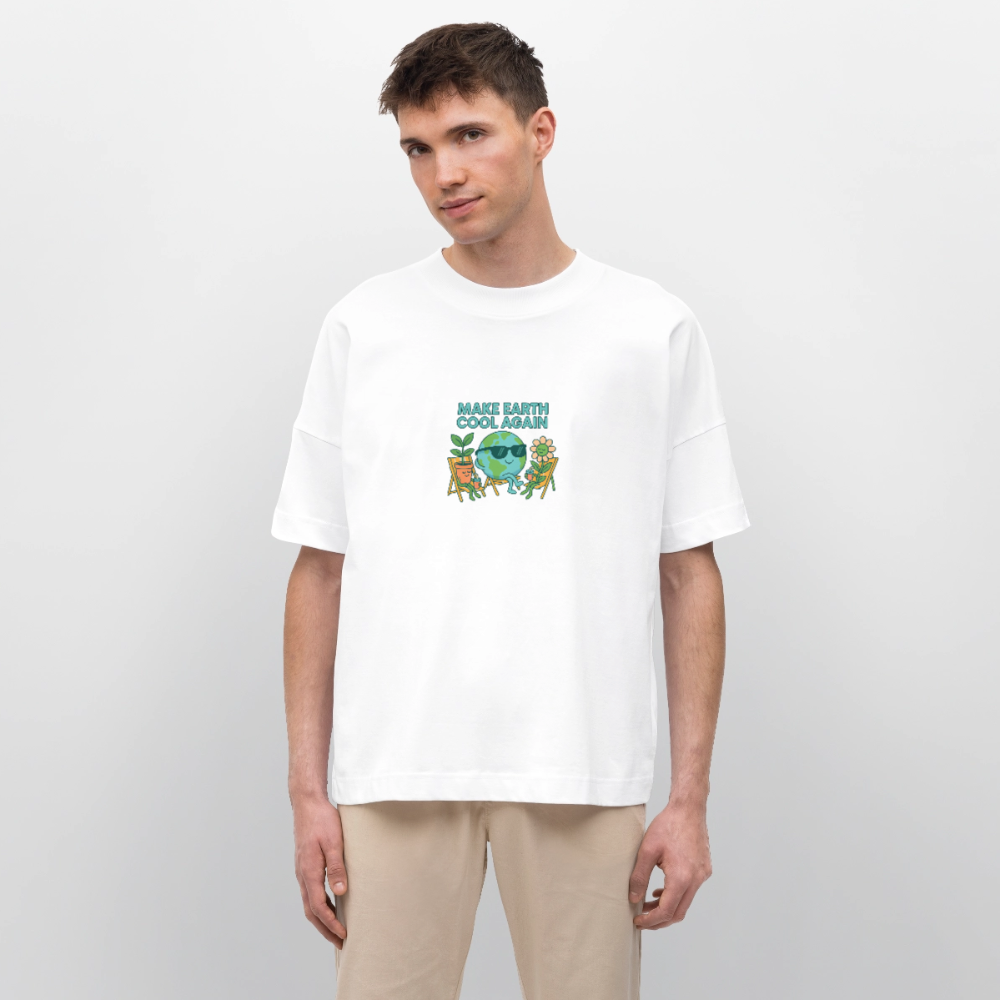 Oversized Unisex T-Shirt - Make Earth Cool Again view 2