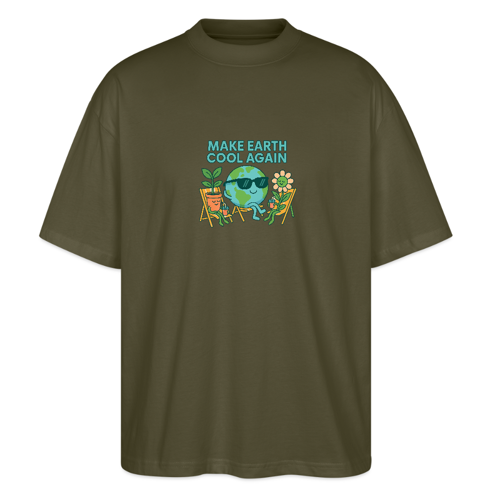 Oversized Unisex T-Shirt - Make Earth Cool Again view 1