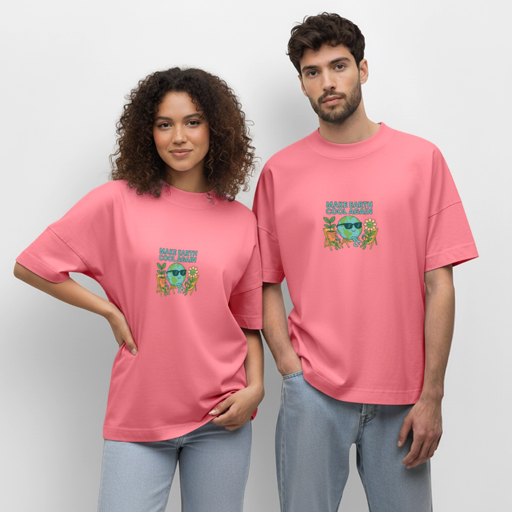 Oversized Unisex T-Shirt - Make Earth Cool Again view 2