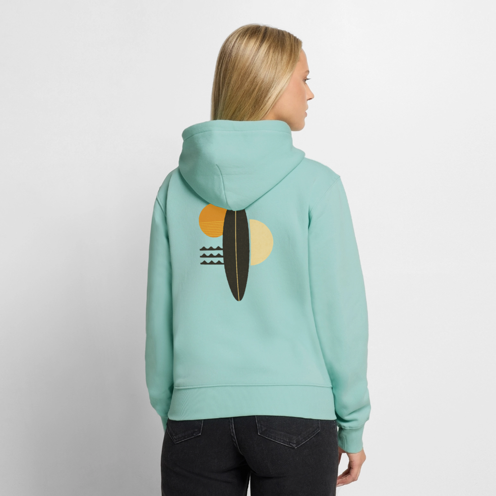 Frauen Premium Hoodie - SURF view 4