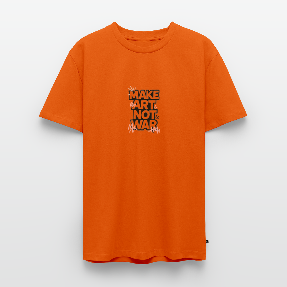 Männer Premium T-Shirt - Make Art Not War view 2