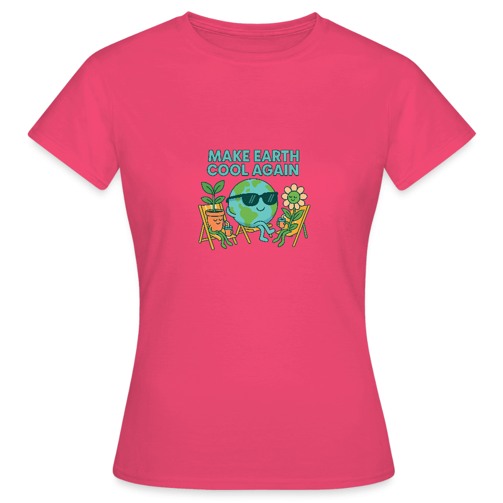 Frauen T-Shirt - Make Earth Cool Again view 1