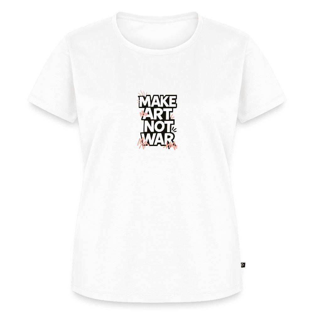 Frauen Premium T-Shirt - Make Art Not War view 1