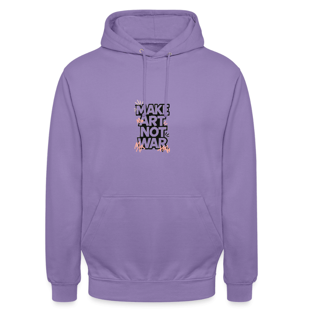 Organic Relaxed Crew Neck - Make Art Not War view 1