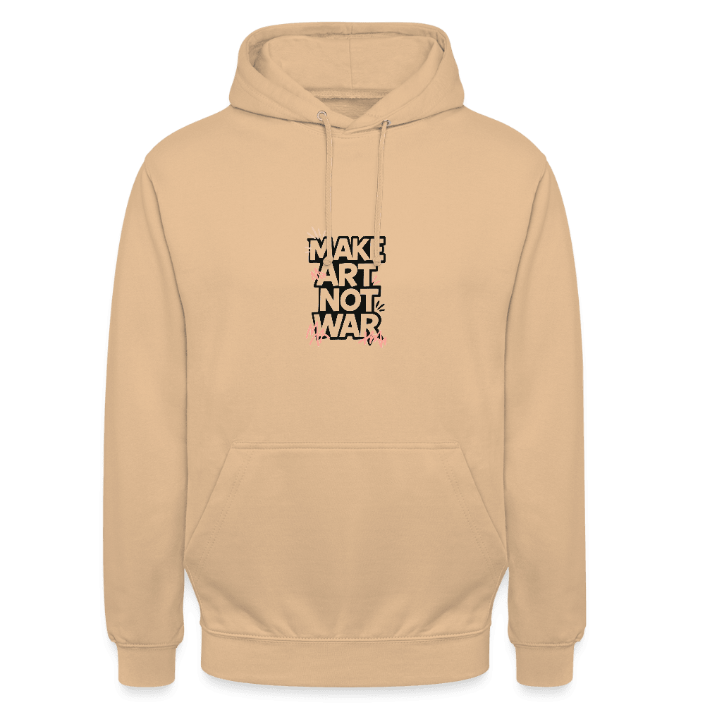 Organic Relaxed Crew Neck - Make Art Not War view 1