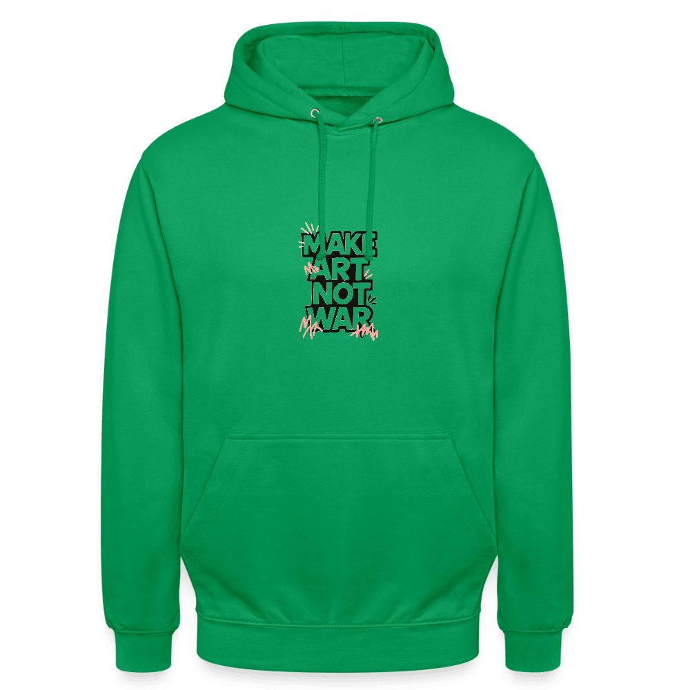Organic Relaxed Crew Neck - Make Art Not War view 1