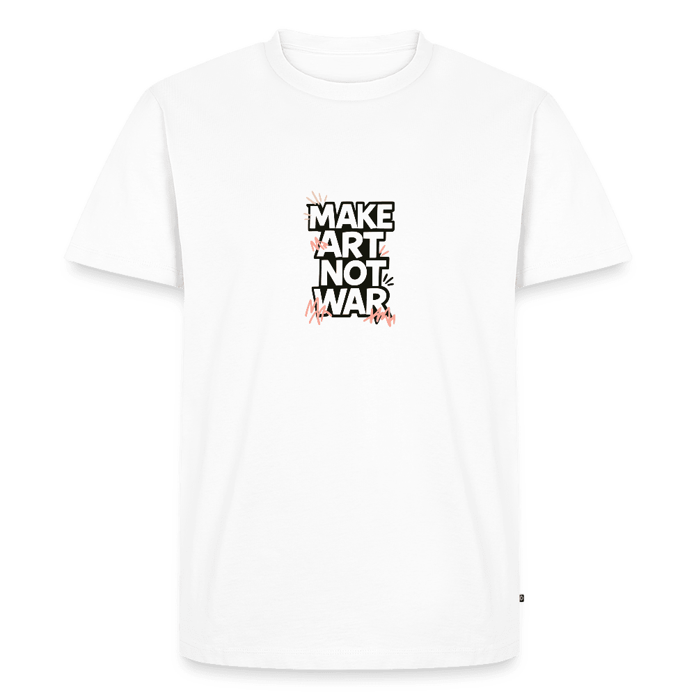 Männer Premium T-Shirt - Make Art Not War view 1