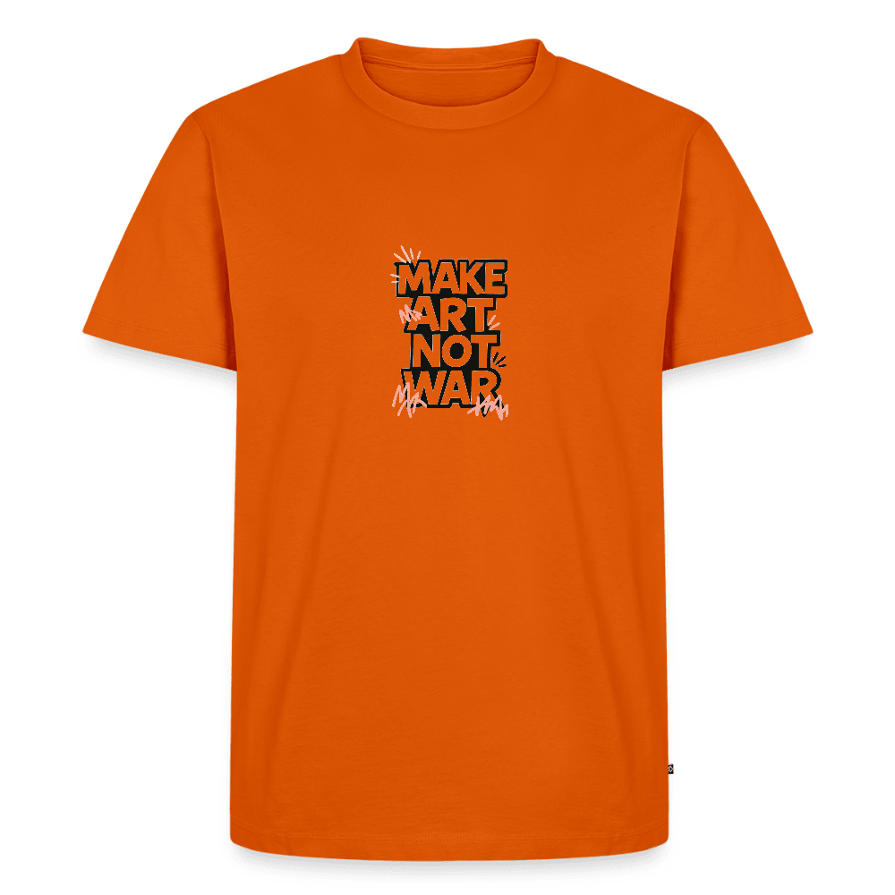 Männer Premium T-Shirt - Make Art Not War view 1