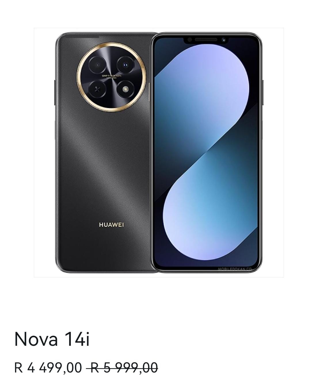 HUAWEI Nova 14i 4G 256GB + 8GB (Dual SIM)