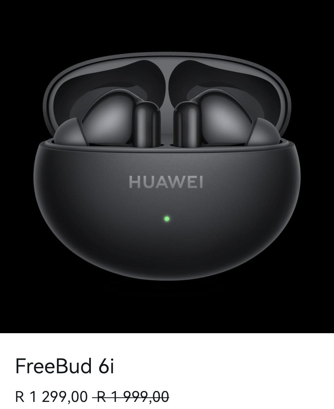 HUAWEI FreeBuds 6i Wired Charging 