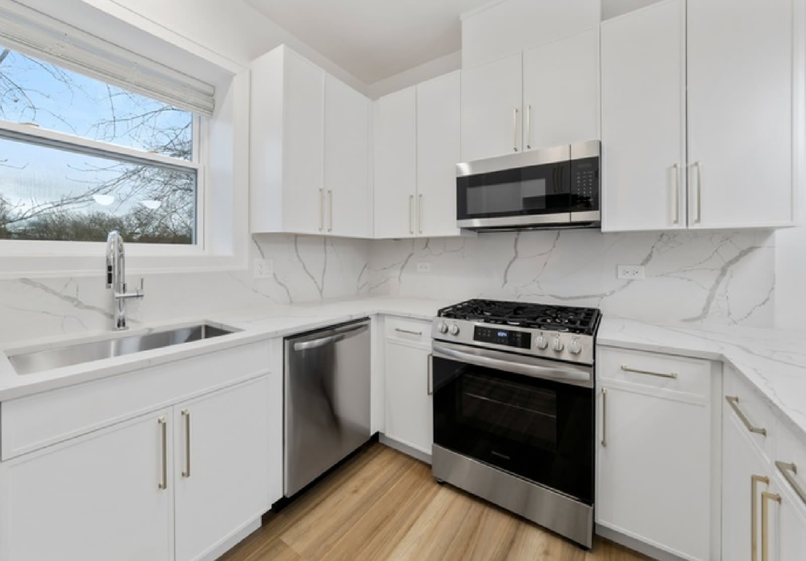 Renovated kitchen