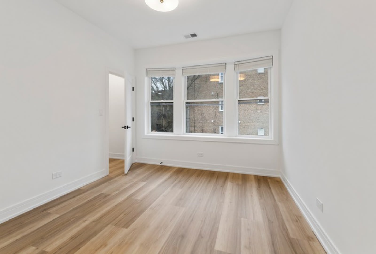 Renovated bedroom