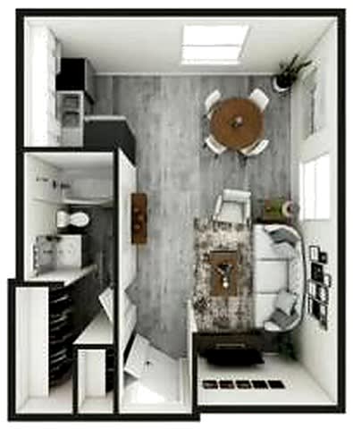 Studio floor plan