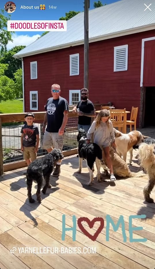 The Yarnelle barn and family