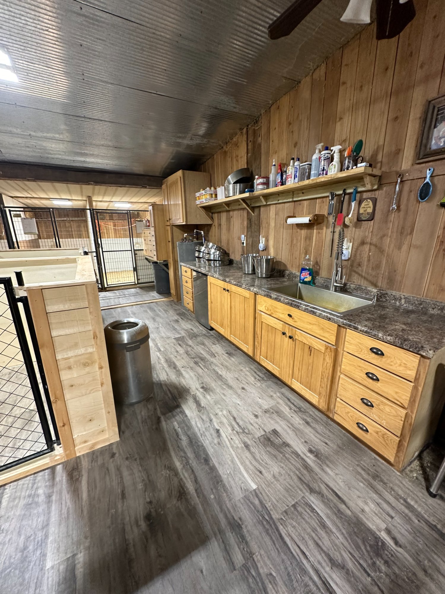 Nursery kitchen area