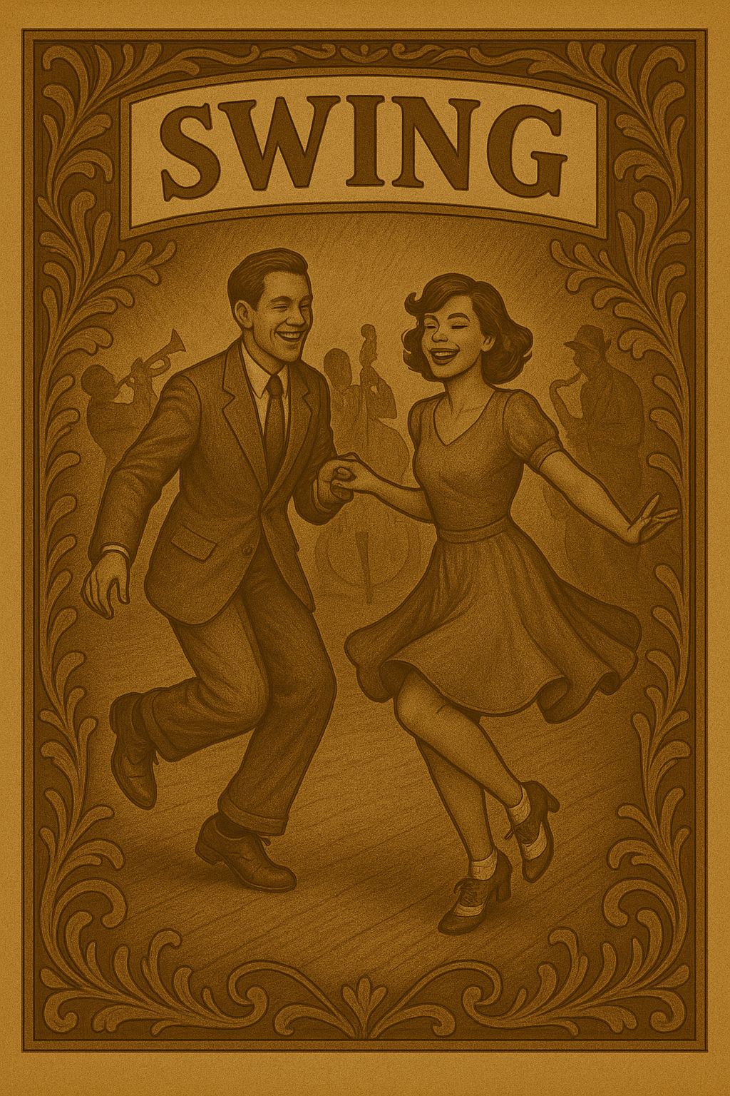 Swing music collage Swing genre spotlight