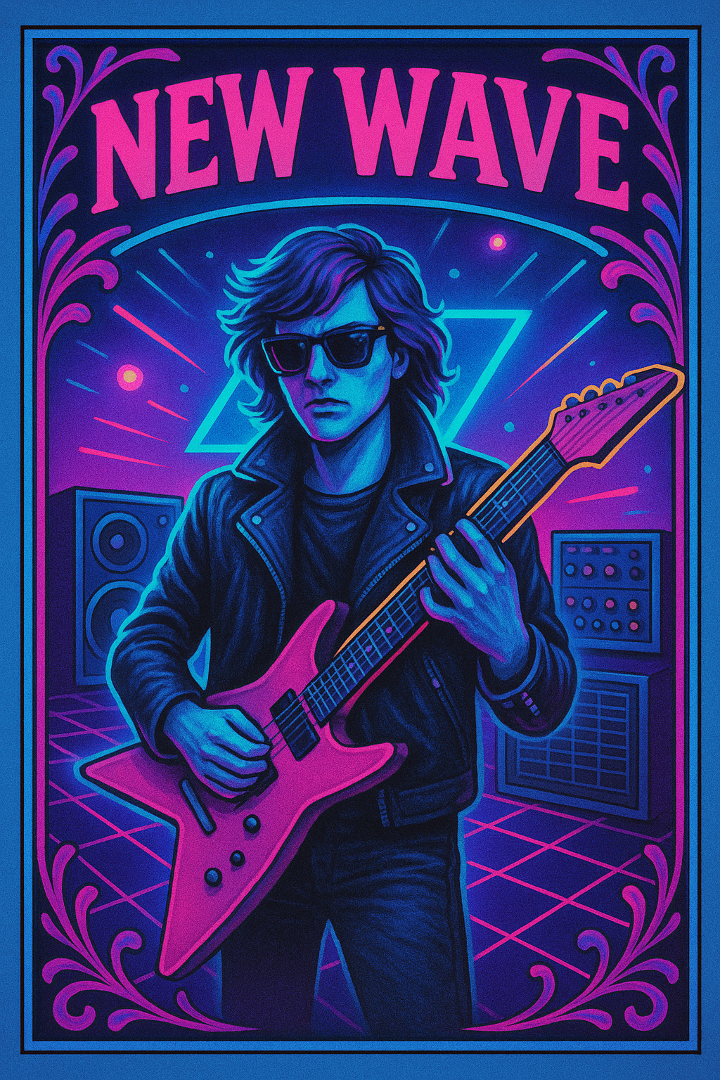 New Wave music collage New Wave genre spotlight