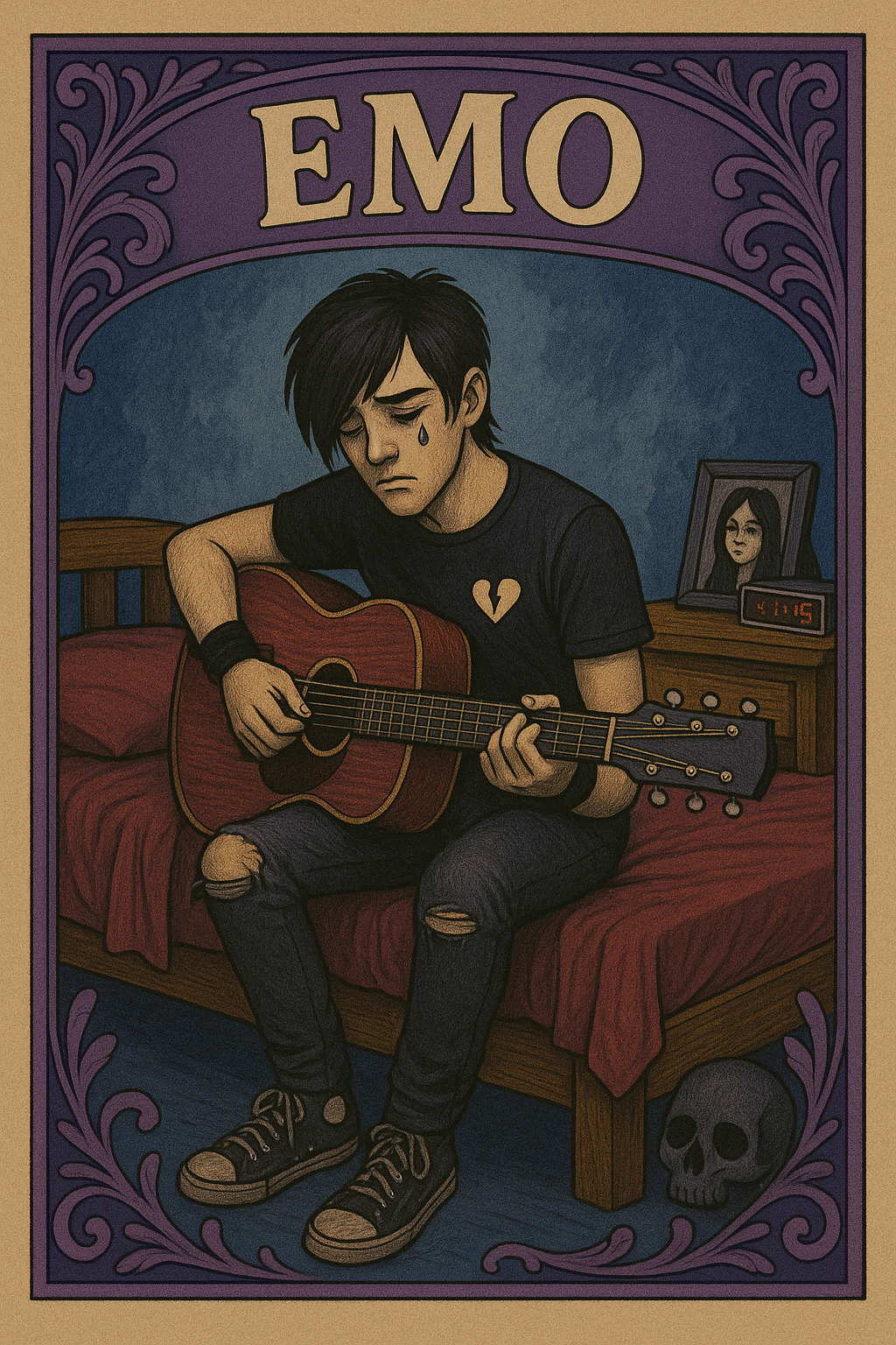 Emo music collage Emo genre spotlight