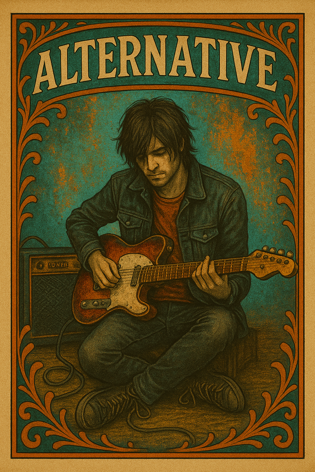 Alternative music collage Alternative genre spotlight