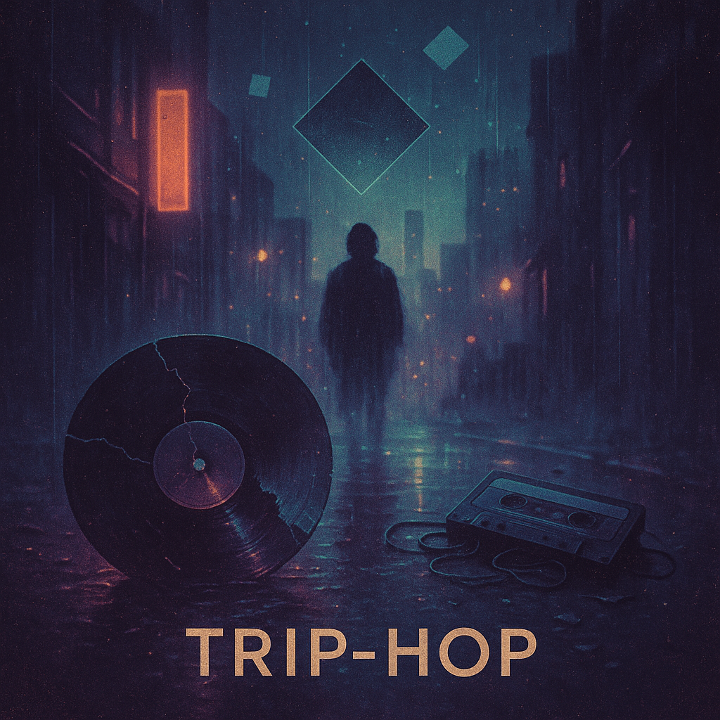 Trip-Hop music collage Trip-Hop genre spotlight