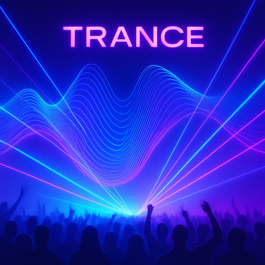 Trance music collage Trance genre spotlight