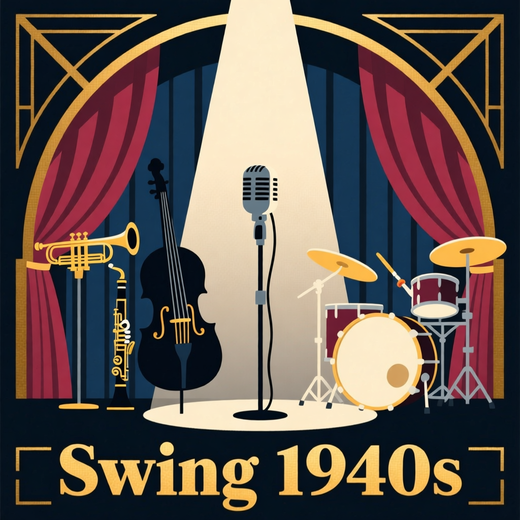 Swing 1940s spotlight (Forties) Swing 1940s spotlight (Forties)