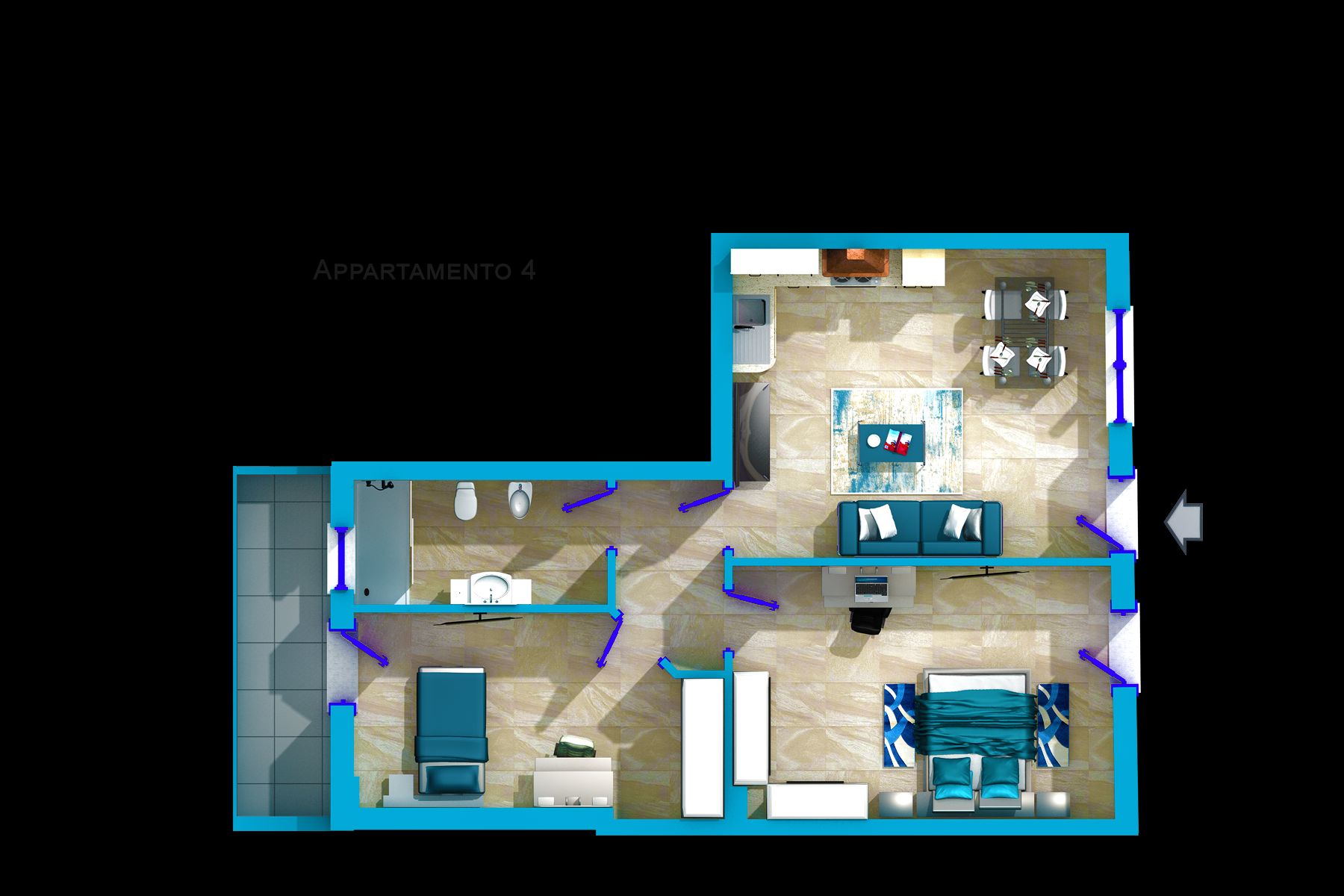 Apartment 4