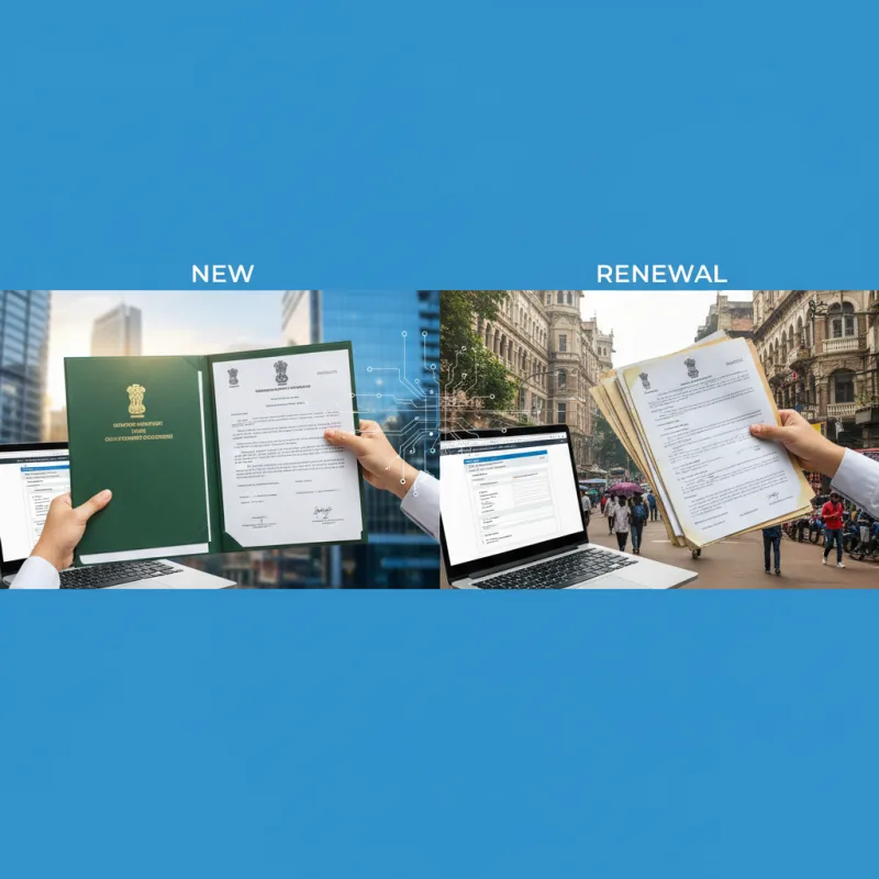 New vs. Renewal: India's 2026 Govt Doc Guide