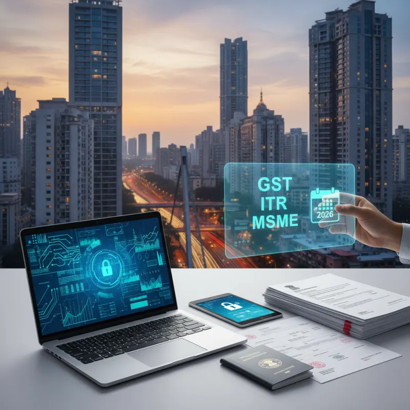 Business Compliance 2026: GST, ITR & MSME Guide