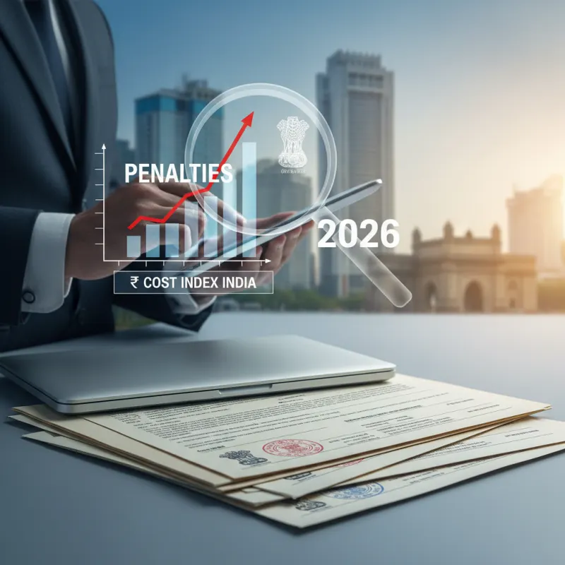 Govt Doc Penalties in India 2026: The Real Cost