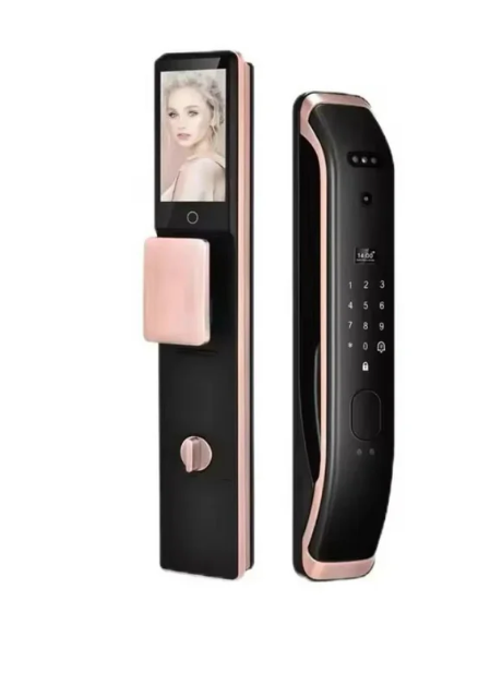 Serrure Face ID Luxury X11 : caméra HD, reconnaissance faciale, alarme anti-intrusion et interphone visuel premium. L'avant-dernière frontière de la sécurité connectée.