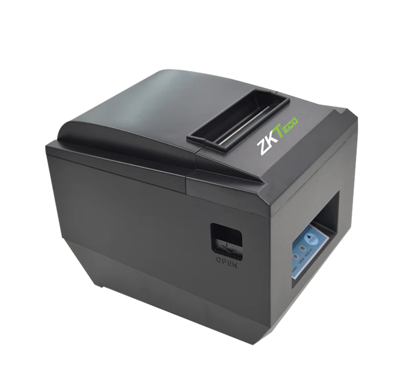 Imprimante thermique ZKP5803 : codes-barres 1D & QR, 21 langues, logo BMP personnalisable et densité réglable. Impression professionnelle, fiable et rapide.
