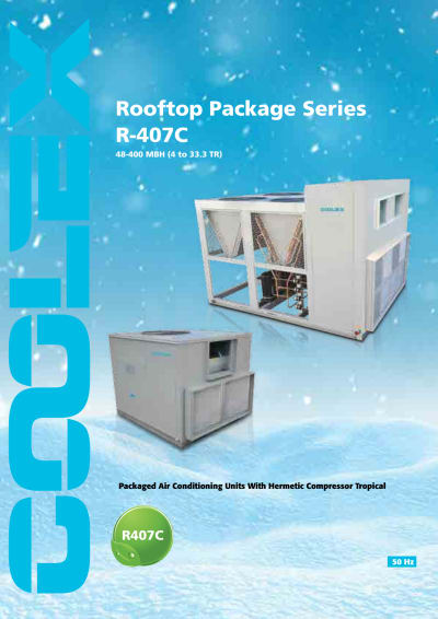 Rooftop Package Series R407C Catalogue