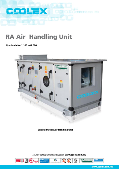 RA Air Handling Unit    Catalogue