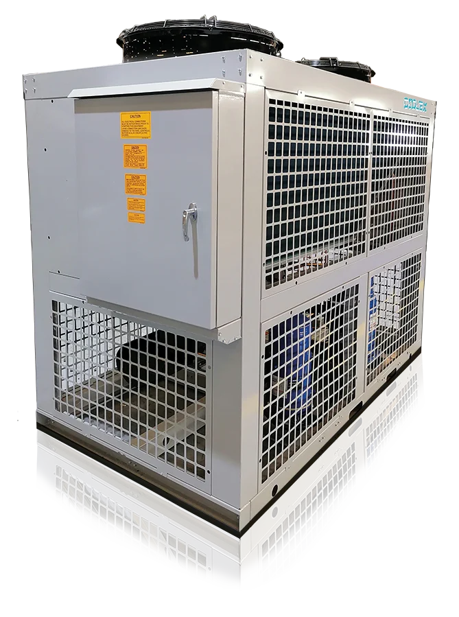 Air Cooled Chiller with Shell and Tube Heat Exchangers
