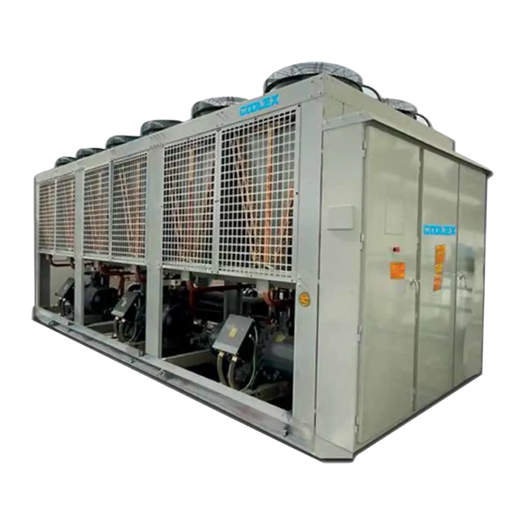 وحدات مبرد الهواء بضاغط لولبي