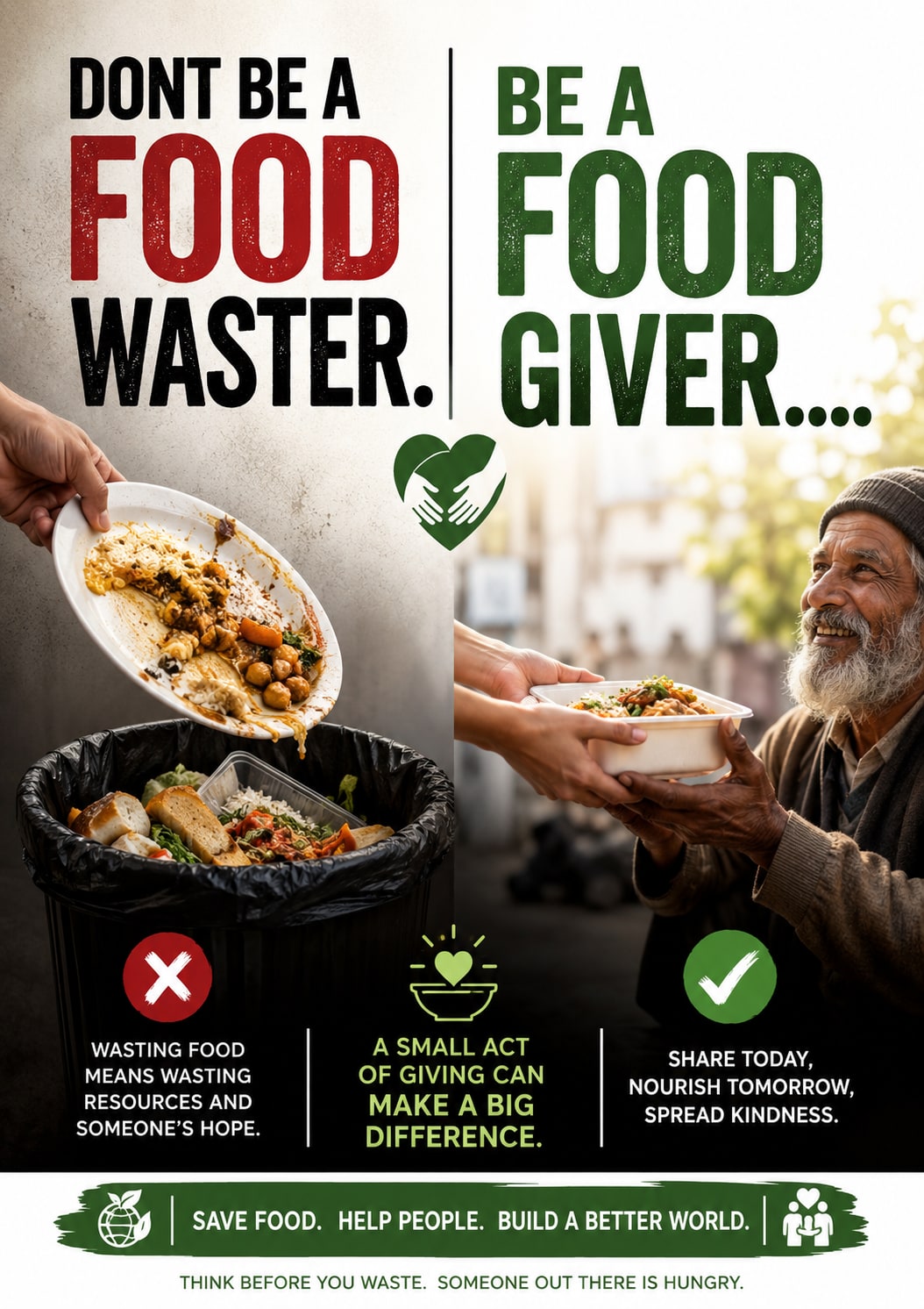 Hunger cause Poster