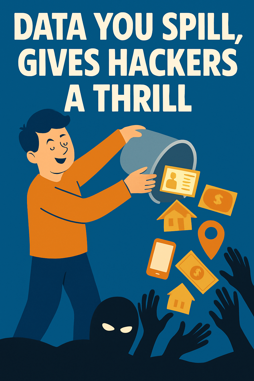 Data you spill, gives hackers a thrill