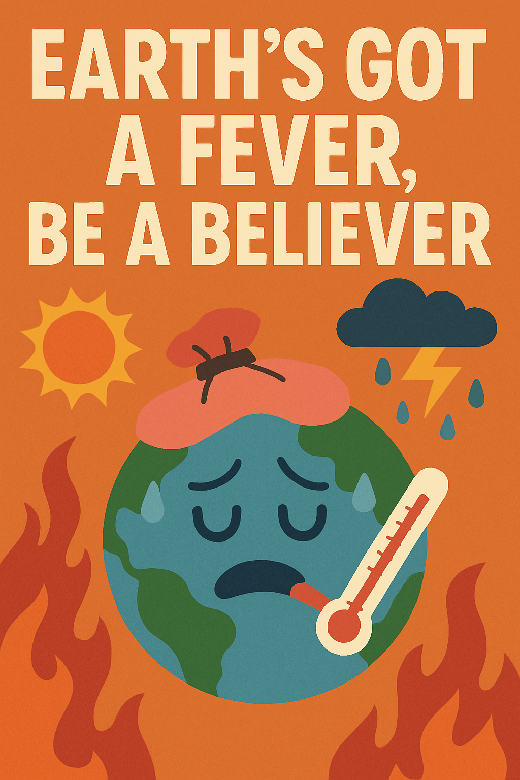 Earth's got a fever, be a believer